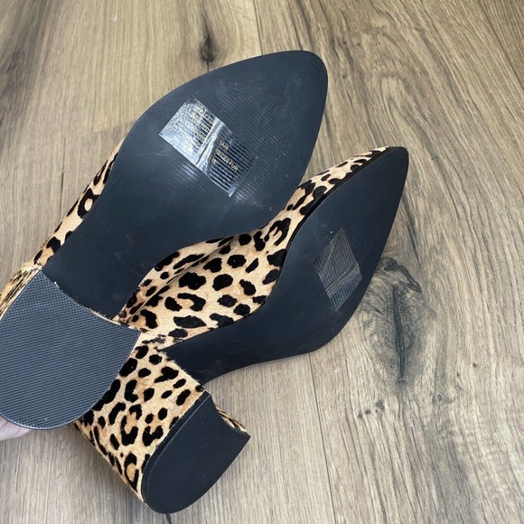 Steve Madden Womens Size 10 JILLIAN Calf Hair Leopard Print Booties Ankle Boot - Picture 16 of 16